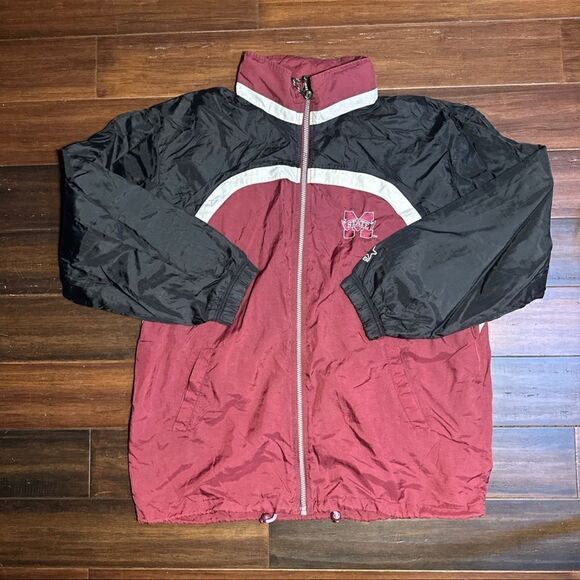 Vintage Starter Mississippi State Windbreaker Jacket - Picture 1 of 5
